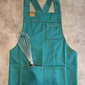 Avental Infantil Verde Esmeralda GG