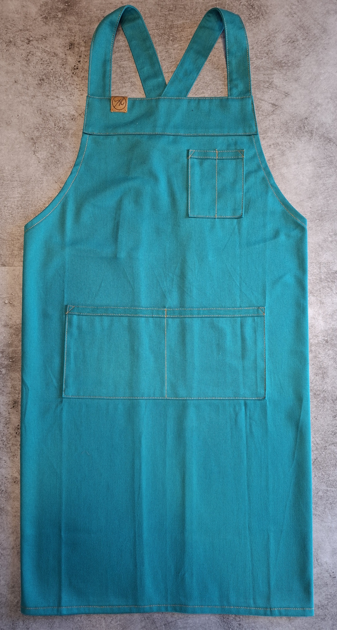 Avental Adulto Verde Esmeralda M - Imagem 2