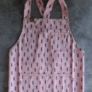 Avental Adulto Cacto Rosa M